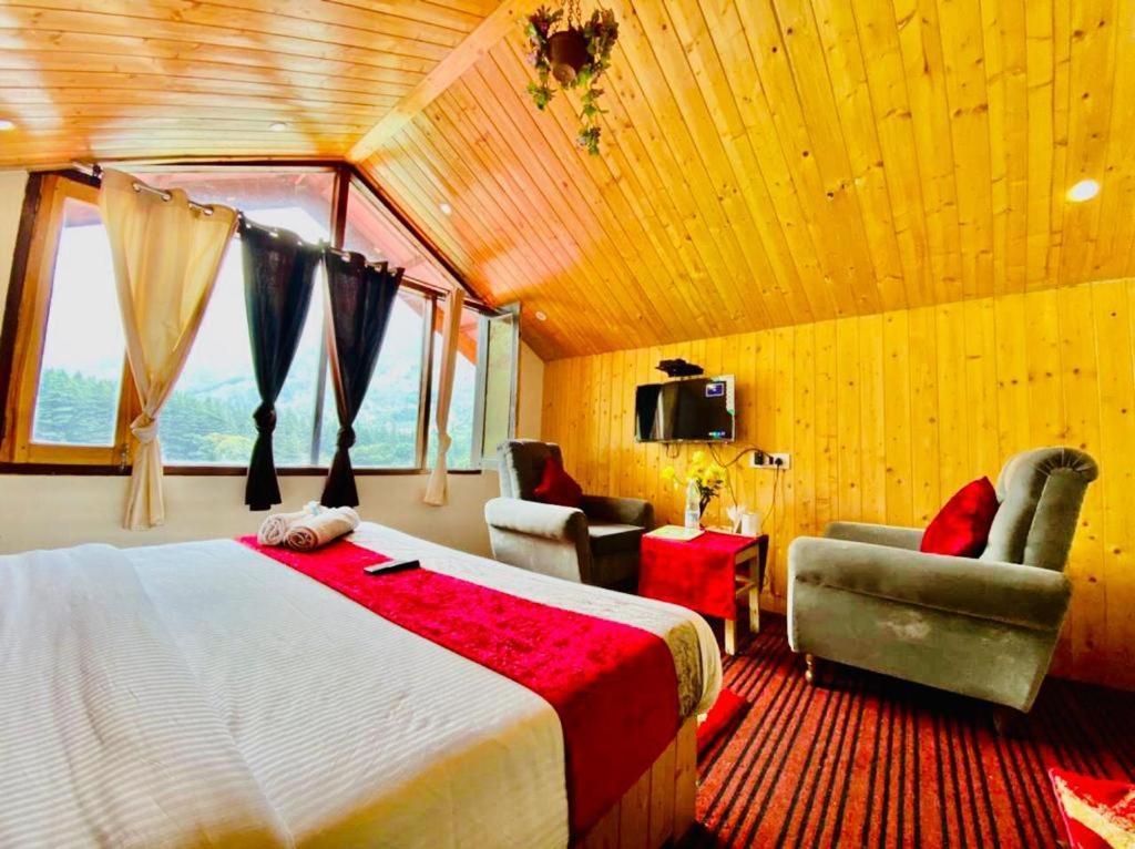 Hotel In Manali With Mountain View Near Mall Road Экстерьер фото